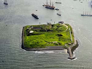Fort Insel Betriebsausflug im Nordsee nicht weit von Amsterdam (optionell mit Übernachtung)