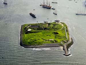 Fort Insel Firmenveranstaltung im Nordsee